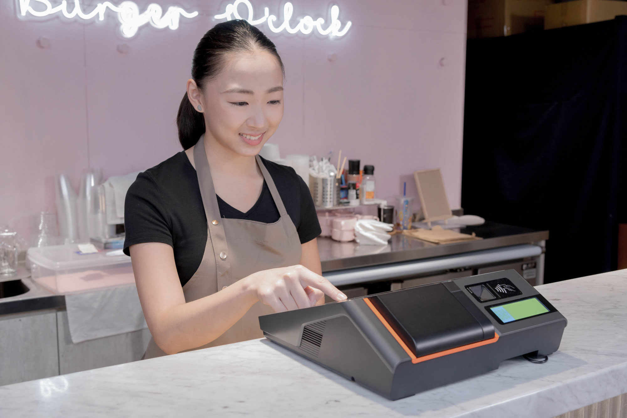 postron pos system for cafe, teashop and bakery